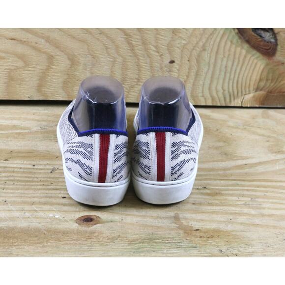 Rothy's Shoes 7.5 Womens Animal Print Maritime Tiger Slip On Sneakers Athletic - Picture 3 of 8